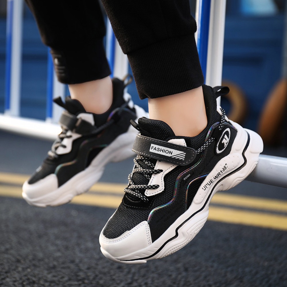 Spring New Mesh Children's Breathable Trendy Fashion Casual Shoes